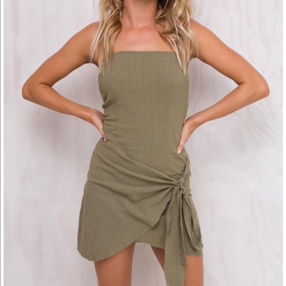 Princess Polly Mini Wrap Dress